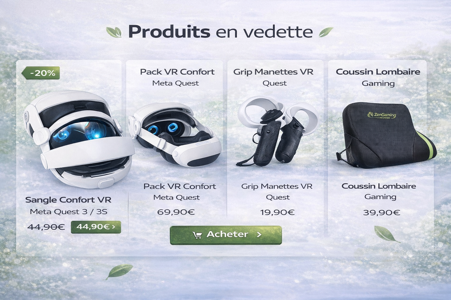 Produits en vedette
