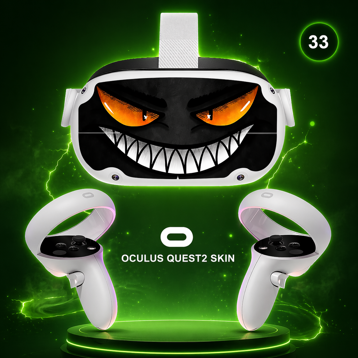 Skin Oculus Quest 2  – Design Gaming Personnalisé Ultra Stylé